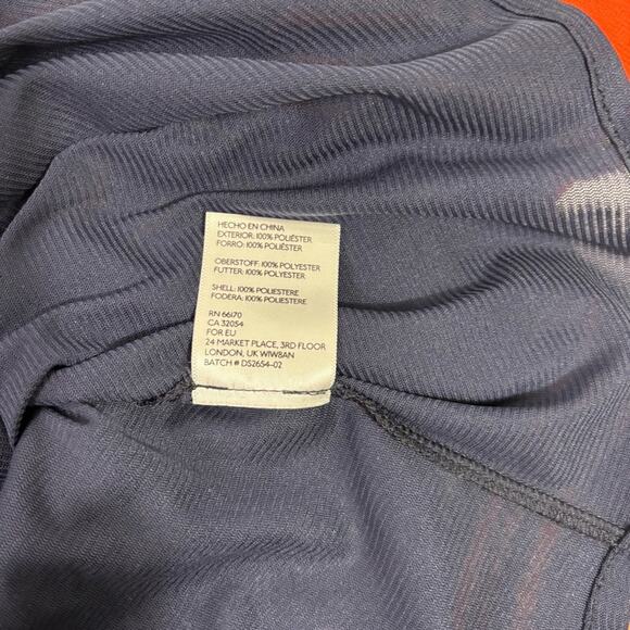 Maeve Blue and Orange Asymmetrical Strapless Sundress Size Medium JJ07000 - Picture 8 of 8